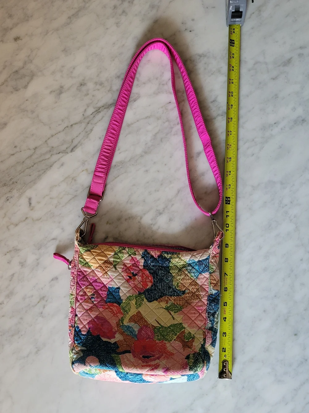 Vera Bradley Quilted Floral Crossbody